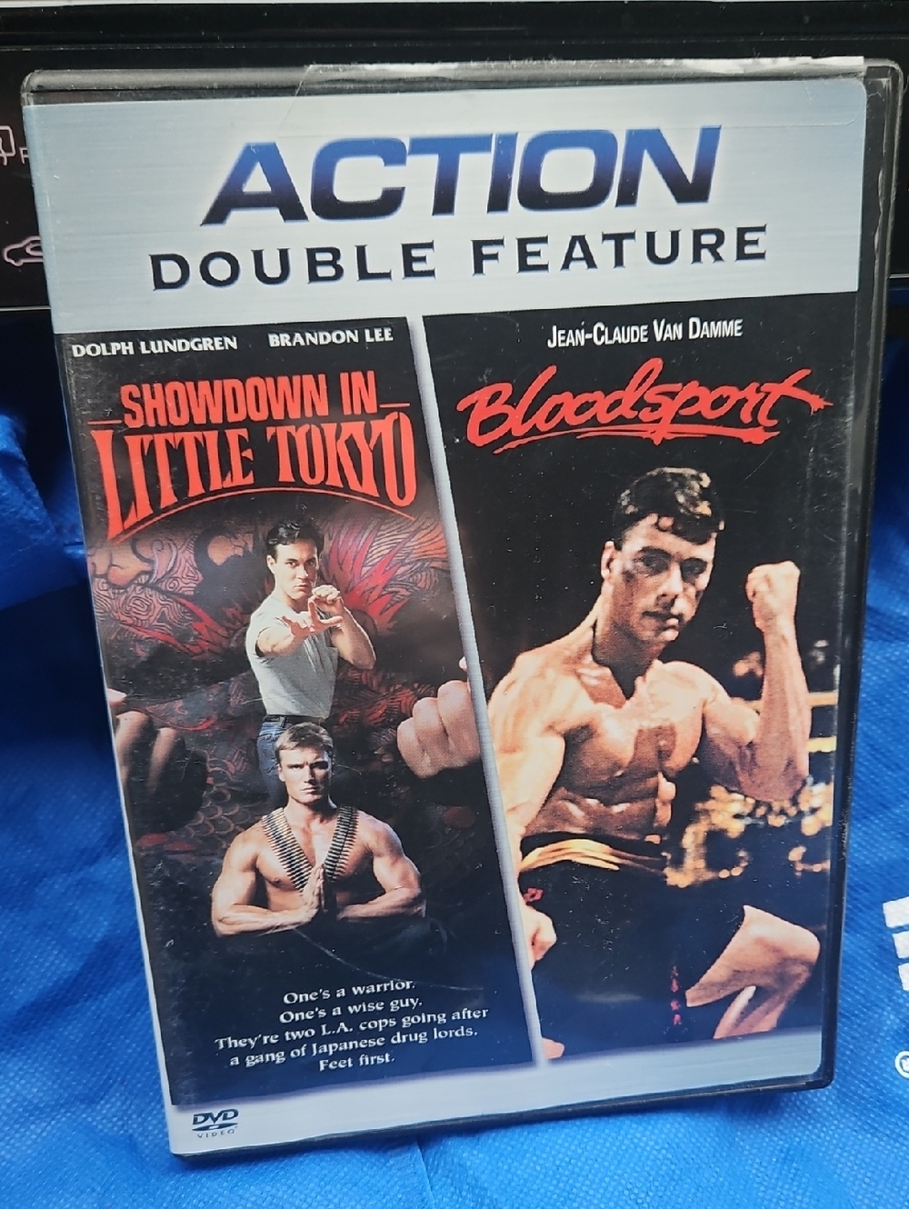 🌟3/$25🌟 Action Double Feature: Showdown in Little Tokyo & Bloodsport - DVD